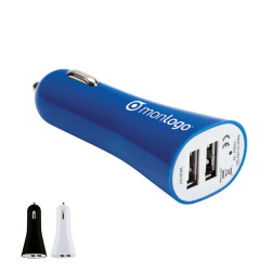 CHARGEUR ALLUME-CIGARE PUBLICITAIRE USB 'EDISON'