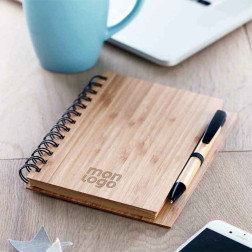 CARNET A SPIRALES PERSONNALISABLE 'WHIM'