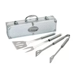 COFFRET BARBECUE 3 USTENSILES PERSONNALISÉS 'MALAWI'