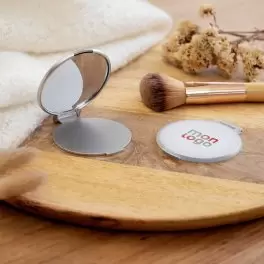 MIROIR DE POCHE PUBLICITAIRE 'BEAUTY'