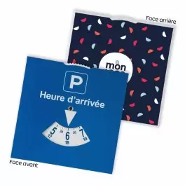 DISQUE DE STATIONNEMENT PUBLICITAIRE 'APARKA QUADRI'