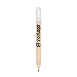 LOT DE 100 MINI CRAYONS A PAPIER PERSONNALISÉS EN BOIS 'CRAYOLITO'