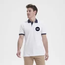 POLO PERSONNALISÉ BICOLORE 'PRINCE' 200 GR/M²