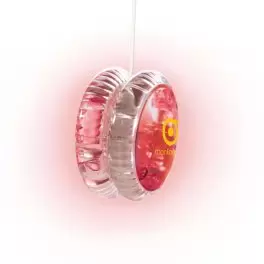 YO YO LUMINEUX TRANSLUCIDE PERSONNALISÉ 'FLASHYO'