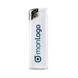 BRIQUET PERSONNALISÉ RECHARGEABLE PIEZO 'SATURNE'