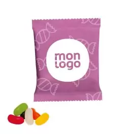 LOT DE 100 SACHETS DE BONBONS PERSONNALISÉS 'SWEETY'