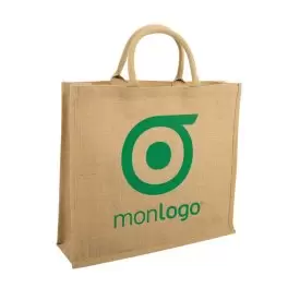 CABAS EN JUTE ÉCOLOGIQUE PERSONNALISÉ 'HAORA'