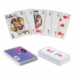 JEU DE BELOTE 32 CARTES PERSONNALISABLE 'SINGLETON'