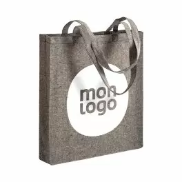TOTE BAG PUBLICITAIRE À SOUFFLET EN COTON RECYCLÉ 150GR/M² 'BOQUITA'