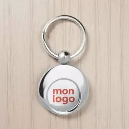PORTE CLE JETON EN ZAMAC PERSONNALISABLE 'MOMSY EMAIL'