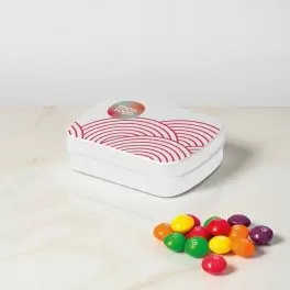 MINI BOITE A BONBON METALLIQUE PUBLICITAIRE 'VIMA'