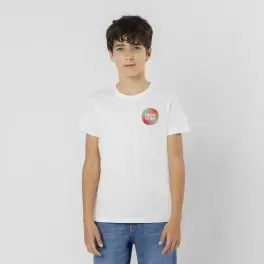 TEE SHIRT ENFANT PERSONNALISE BLANC 'NAYA 150 2.0'