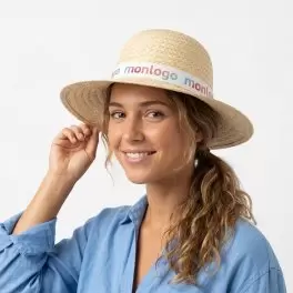 CHAPEAU CAPELINE PERSONNALISABLE 'CAPELINA'
