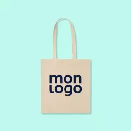 TOTE BAG EN VELOURS COTELE PERSONNALISE 'MOMAX'
