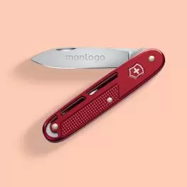 COUTEAU DE POCHE VICTORINOX PERSONNALISABLE 'ONEFOLD ALOX'