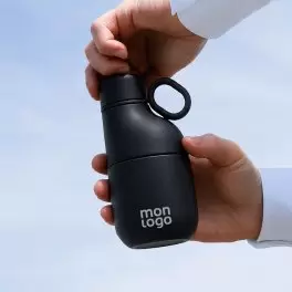 GOURDE ET MUG ISOTHERME 2 EN 1 330ML PERSONNALISABLE 'TIHOU'