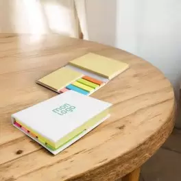 MINI BLOC DE MÉMOS ET MARQUE PAGES PUBLICITAIRE 'VISIONMAX'