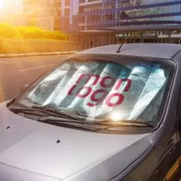 PARE SOLEIL/NEIGE VOITURE PERSONNALISÉ 'TINDY'