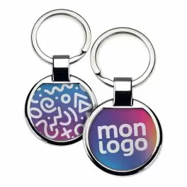 PORTE CLÉS PUBLICITAIRE 'BIRETI ROND'