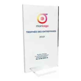 TROPHÉE PROMOTIONNEL RECTANGULAIRE 'MAJOR' QUADRICHROMIE
