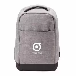 SAC À DOS ANTIVOL POUR ORDINATEUR 'YUCCA' PERSONNALISABLE