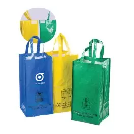 SET DE 3 CABAS DE TRI PERSONNALISABLE 'NABI'