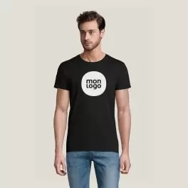 TEE SHIRT PUBLICITAIRE HOMME BIO COLORE 'PIONEER' 175 GR/M²