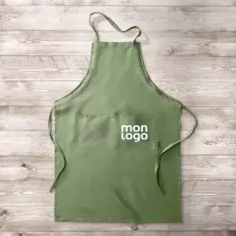 TABLIER PERSONNALISÉ EN CHANVRE 'COCADA'