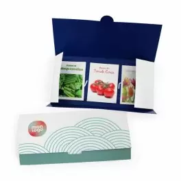 CARTE PERSONNALISABLE AVEC 3 SACHETS DE GRAINES 'KARTA'