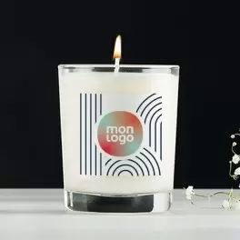 BOUGIE PARFUMÉE PERSONNALISÉE VEGAN 130G 'LOUCE'