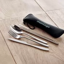 COUVERTS PERSONNALISÉS EN INOX 'KIDO'