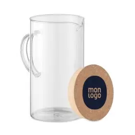 CARAFE PERSONNALISÉE EN VERRE ET LIÈGE 'OSNA'
