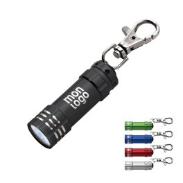 Logo personnalisé Mini lampe torche porte-clés LED lampe de poche