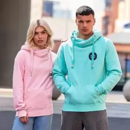 SWEAT SHIRT PERSONNALISÉ COL CROISÉ 330GR/M² JUST HOODS® 'VENTI'