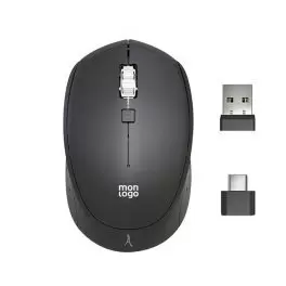SOURIS PERSONNALISÉE SANS FIL AKASHI® 'LINUX'