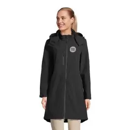 MANTEAU LONG SOFTSHELL PERSONNALISÉ FEMME NEOBLU® 'ACHILLE'