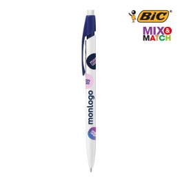 Stylo BIC® 4 Couleurs 3+1HB publicitaire. Crayon 3 couleurs critérium.