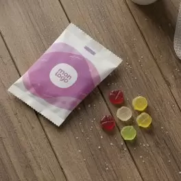 BONBONS GOMME DE FRUITS PERSONNALISABLE 'PIMPY'