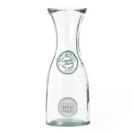CARAFE PERSONNALISABLE VERRE RECYCLE 'ZAZEAU'