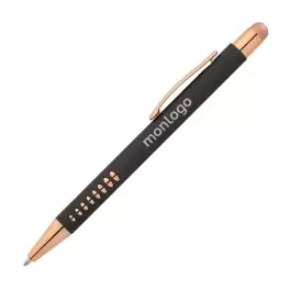 STYLO PERSONNALISABLE 'SOFTLY TOUCH DOT'