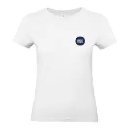 TEE SHIRT BLANC PERSONNALISABLE B&C 'PALTO 185'