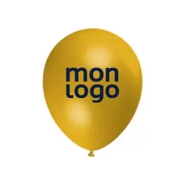 LOT DE 100 BALLONS PERSONNALISÉS 25CM 'LUFT MÉTAL'