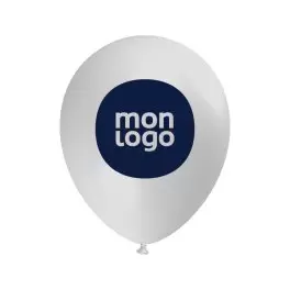 LOT DE 100 BALLONS PERSONNALISÉS 30CM 'LUFT MÉTAL'