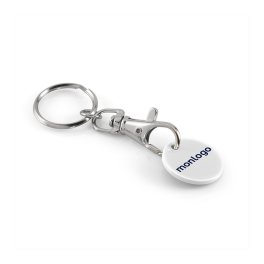 Porte clés mousqueton publicitaire petit modele avec clipcourse, Goodies