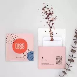 SACHETS DE GRAINES PERSONNALISABLE À SEMER 'SEMILLA'