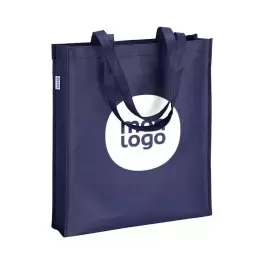 TOTE BAG PUBLICITAIRE AVEC ANSES LONGUES 'LISBOA RPET'