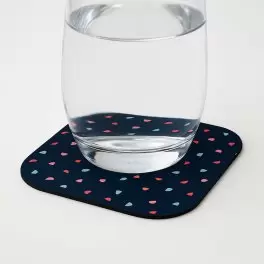 DESSOUS DE VERRE EN POLYESTER PERSONNALISÉ 'BINI'