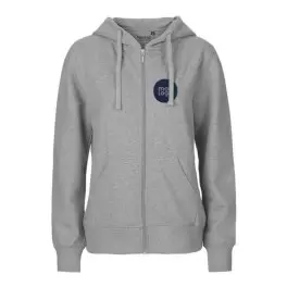 SWEAT SHIRT PERSONNALISÉ ZIP FEMME BIO NEUTRAL® 'YORIS FEMME'