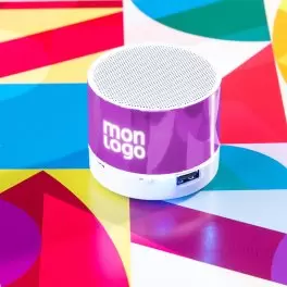 ENCEINTE PERSONNALISABLE 3W LOGO LUMINEUX 'NOVALUMI'