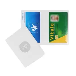 PORTE CARTES DOUBLE PERSONNALISABLE 'AUGUSTO MIF'
